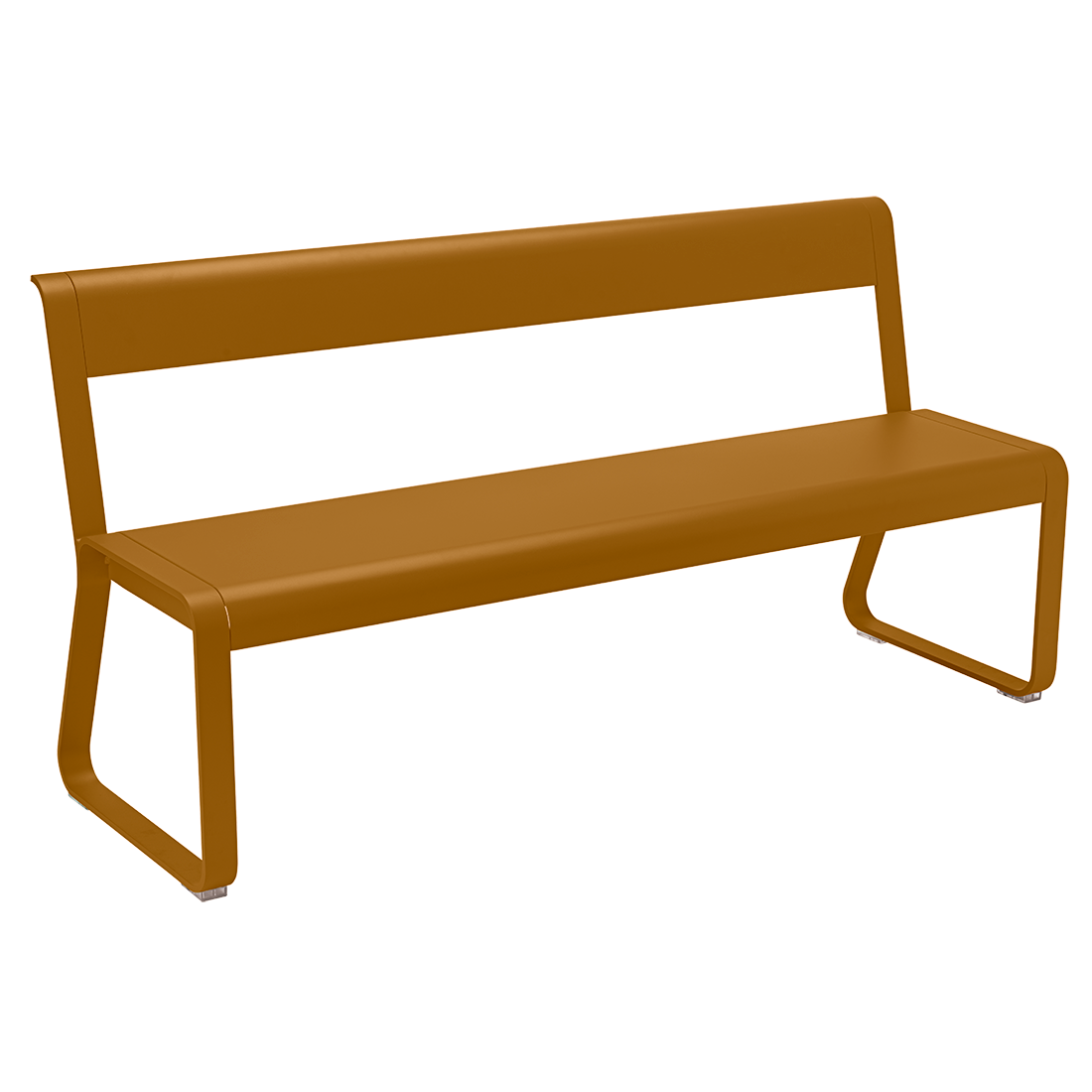 BELLEVIE bench with backrest