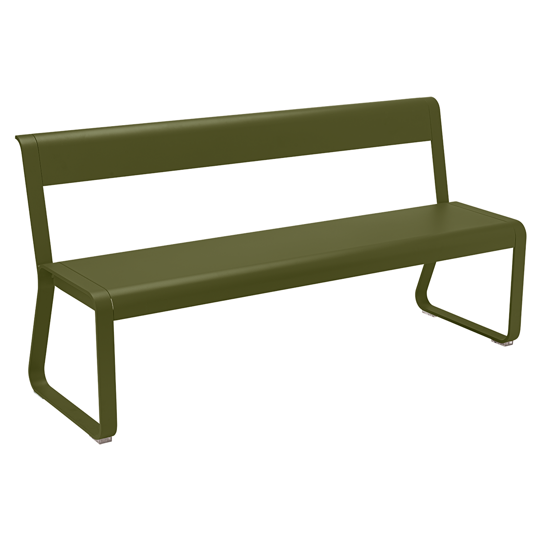 BELLEVIE bench with backrest