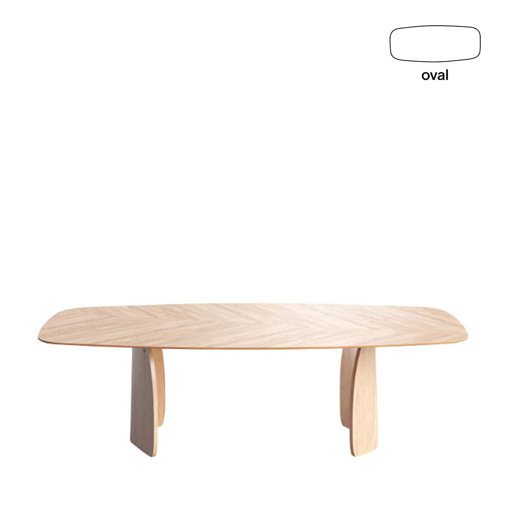 Dining table DOLMEN T0600 - oak