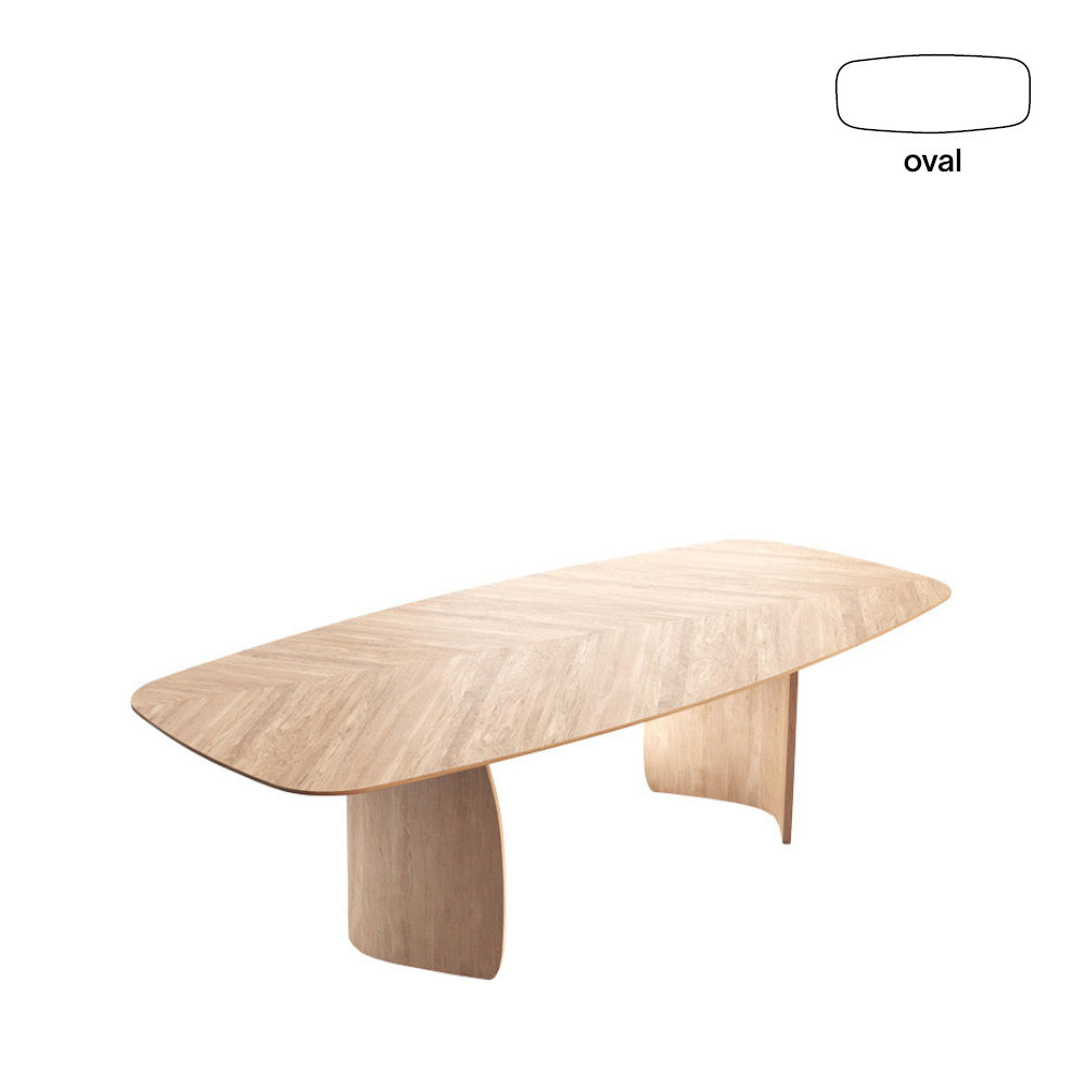Dining table DOLMEN T0600 - oak