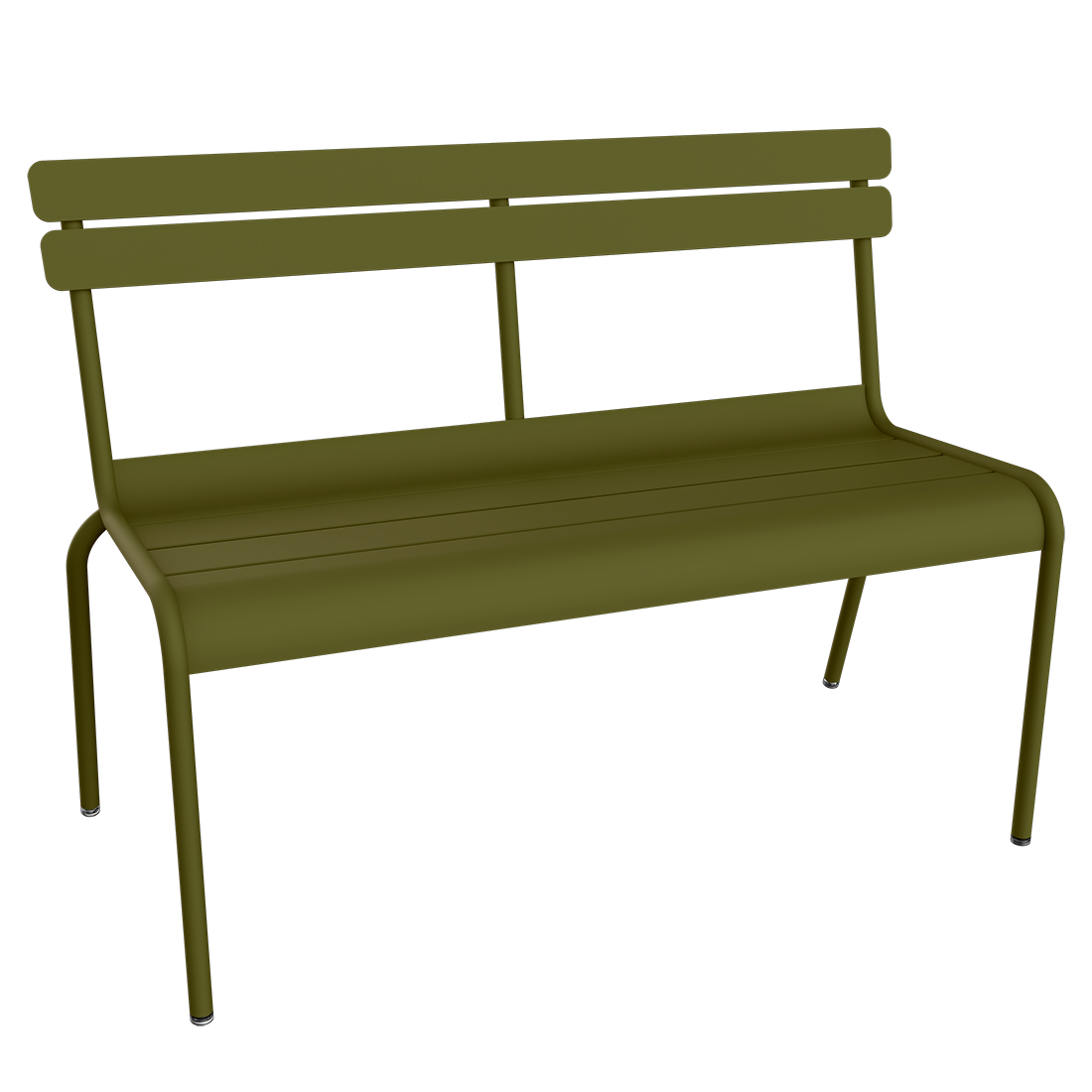 LUXEMBOURG bench with backrest