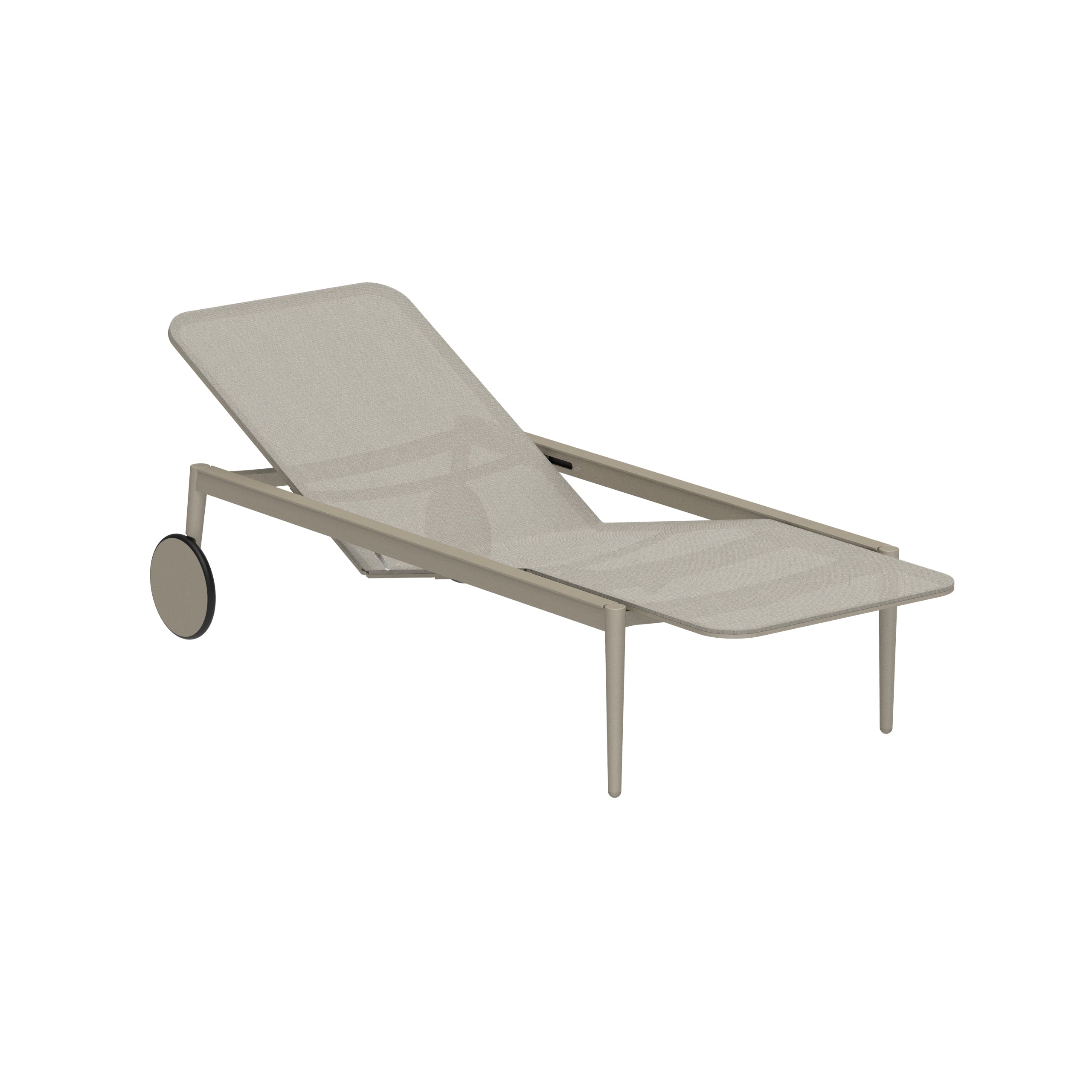 Sun lounger STYLETTO