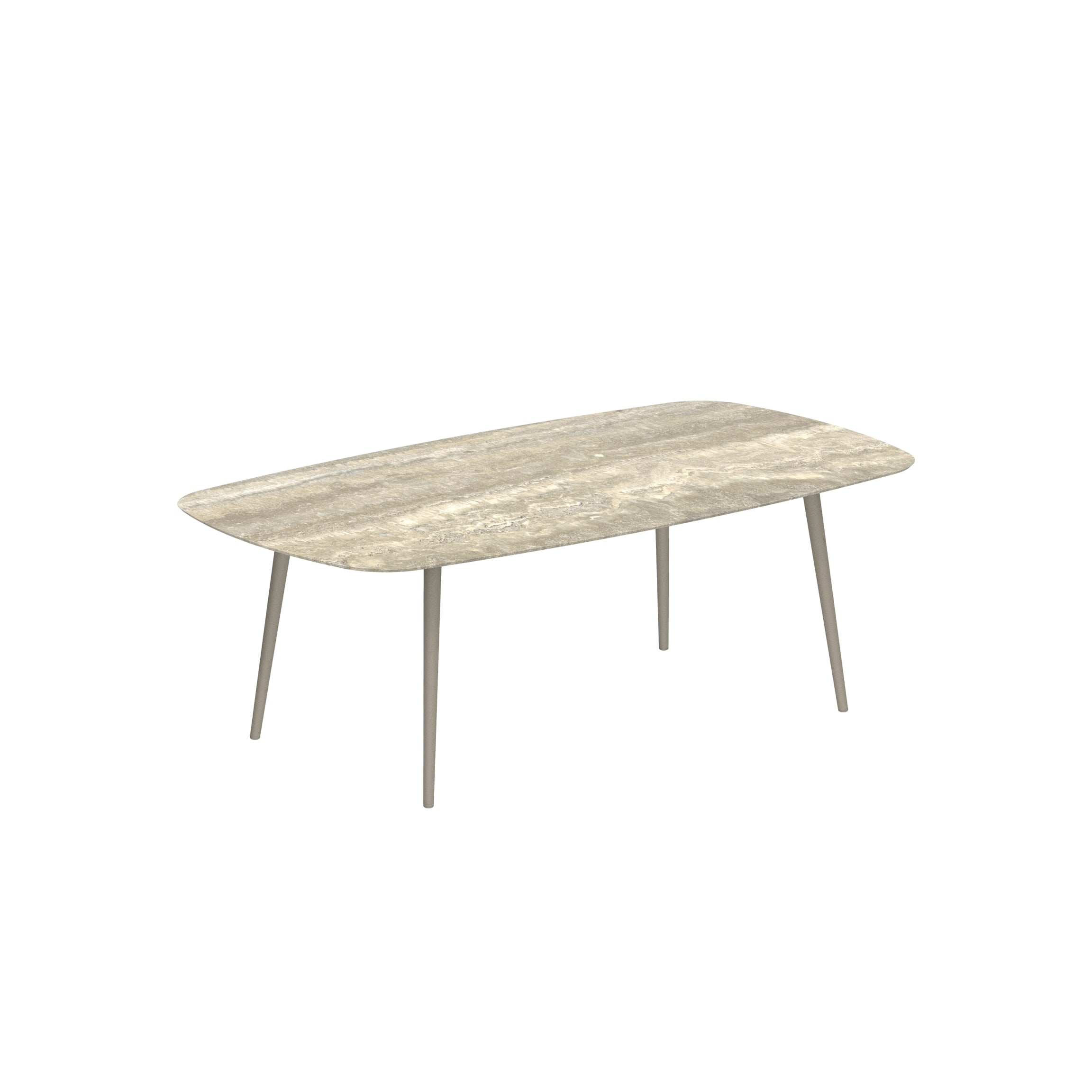 Table de jardin STYLETTO teck