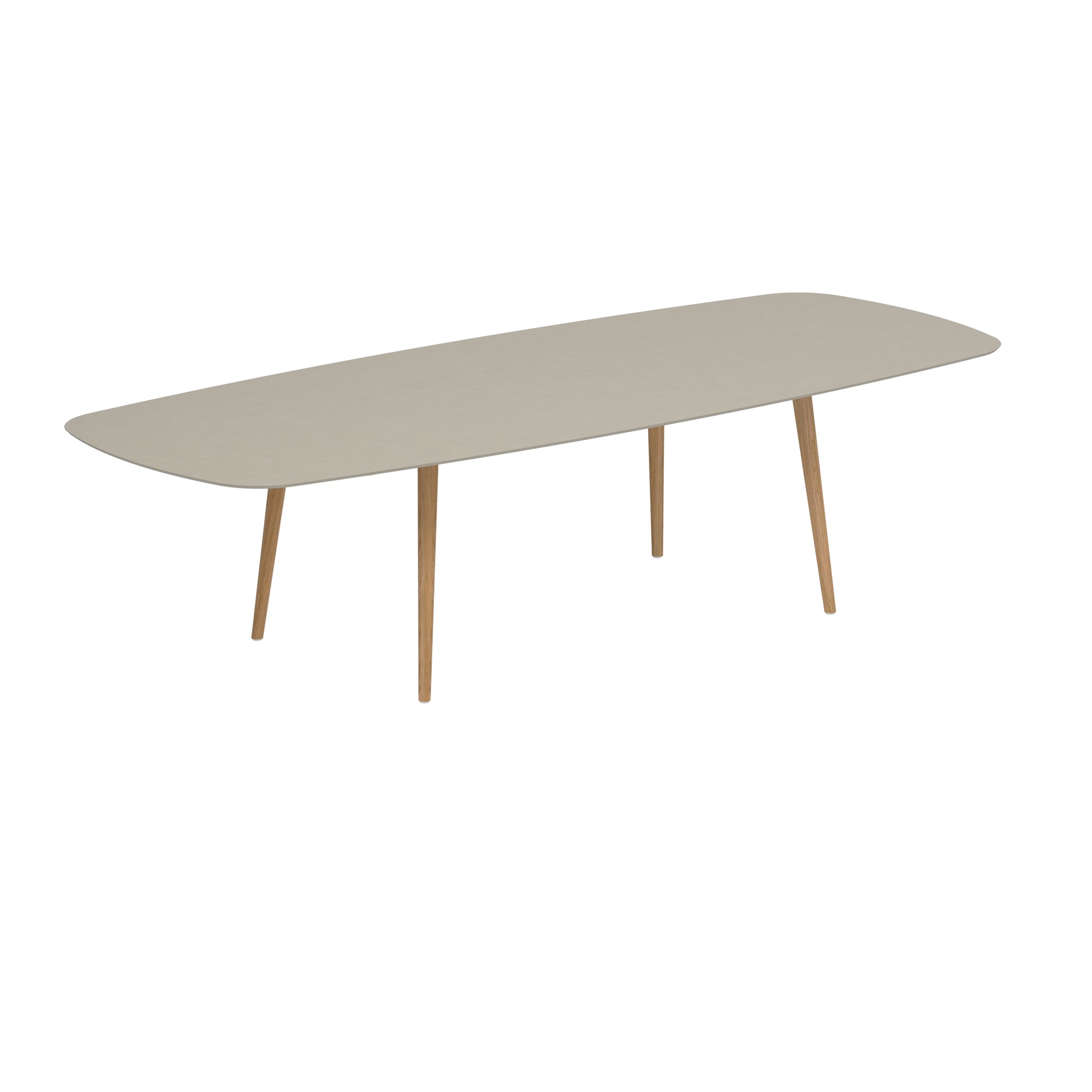 Table de jardin STYLETTO teck