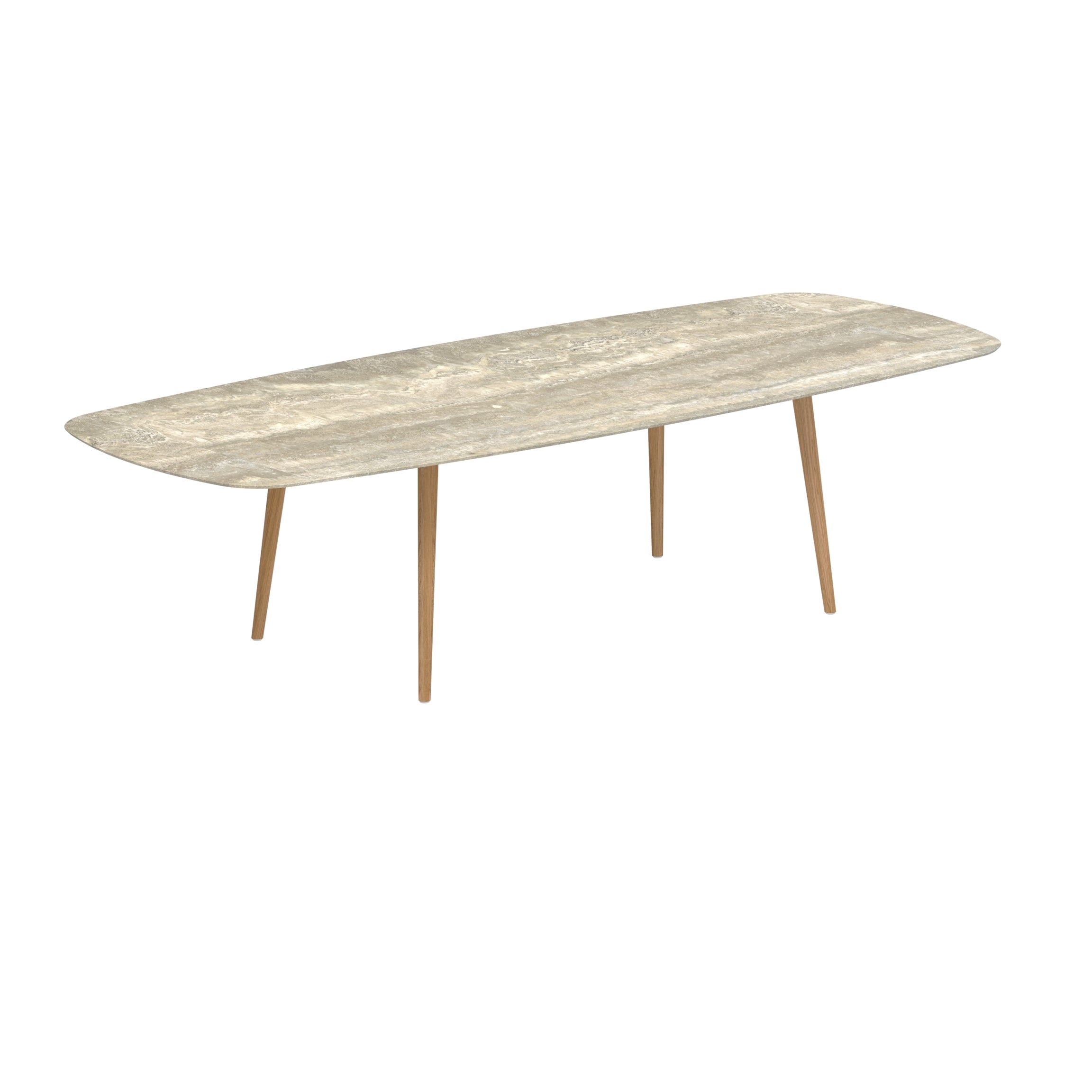 Table de jardin STYLETTO teck