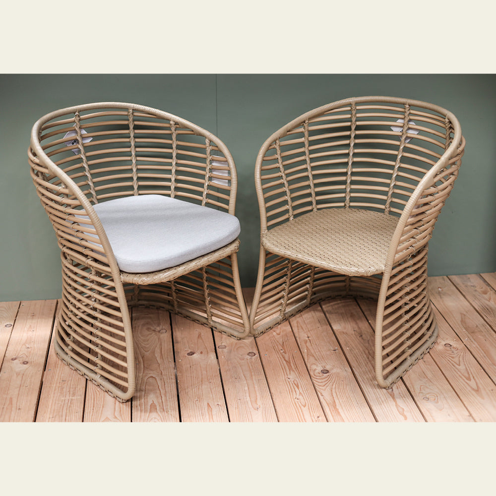 EXPO Cane-line Basket garden chairs 2x