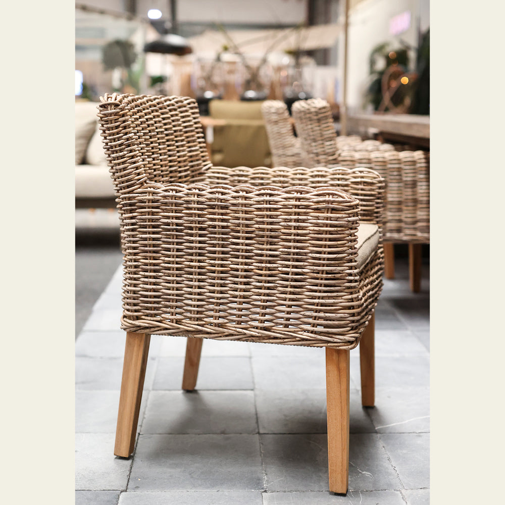 EXPO Flamant Hills garden chairs 6x