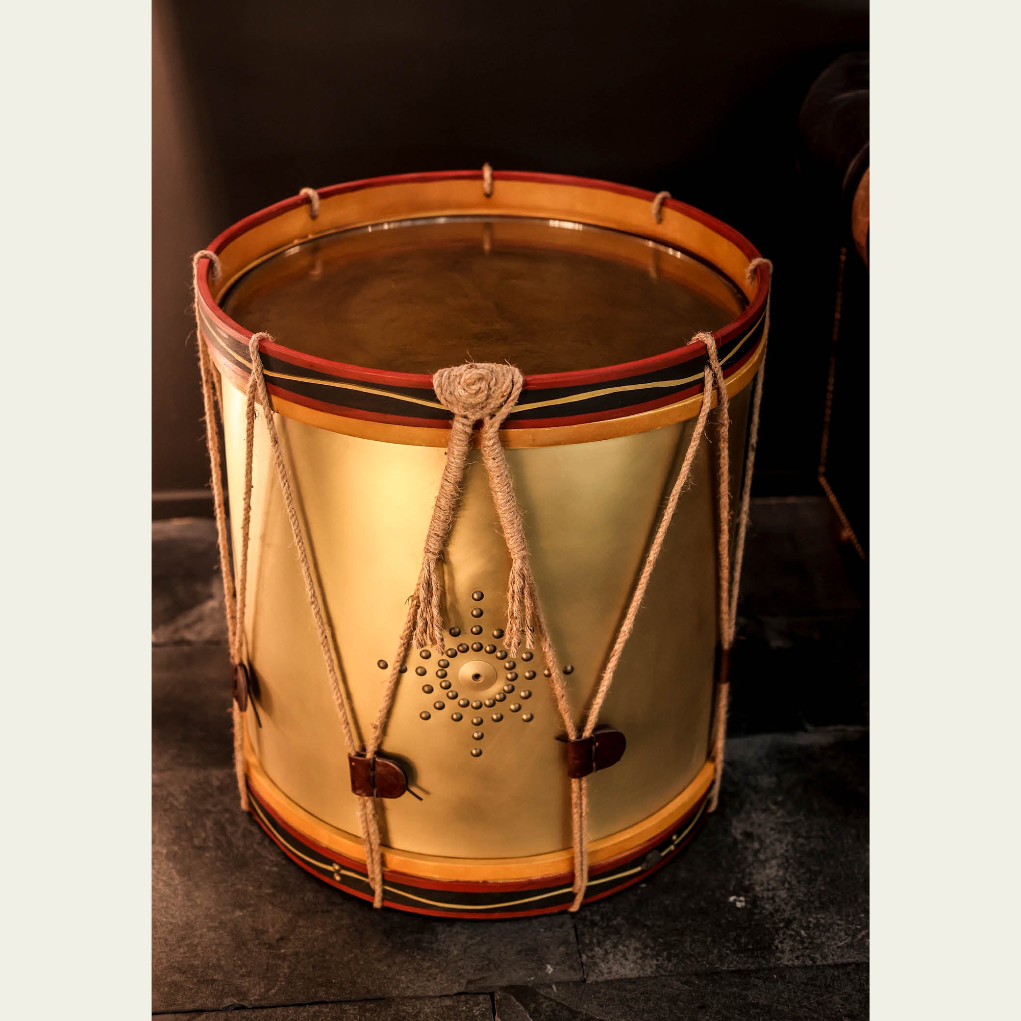 EXPO Timothy Oulton REGIMENT DRUM side table