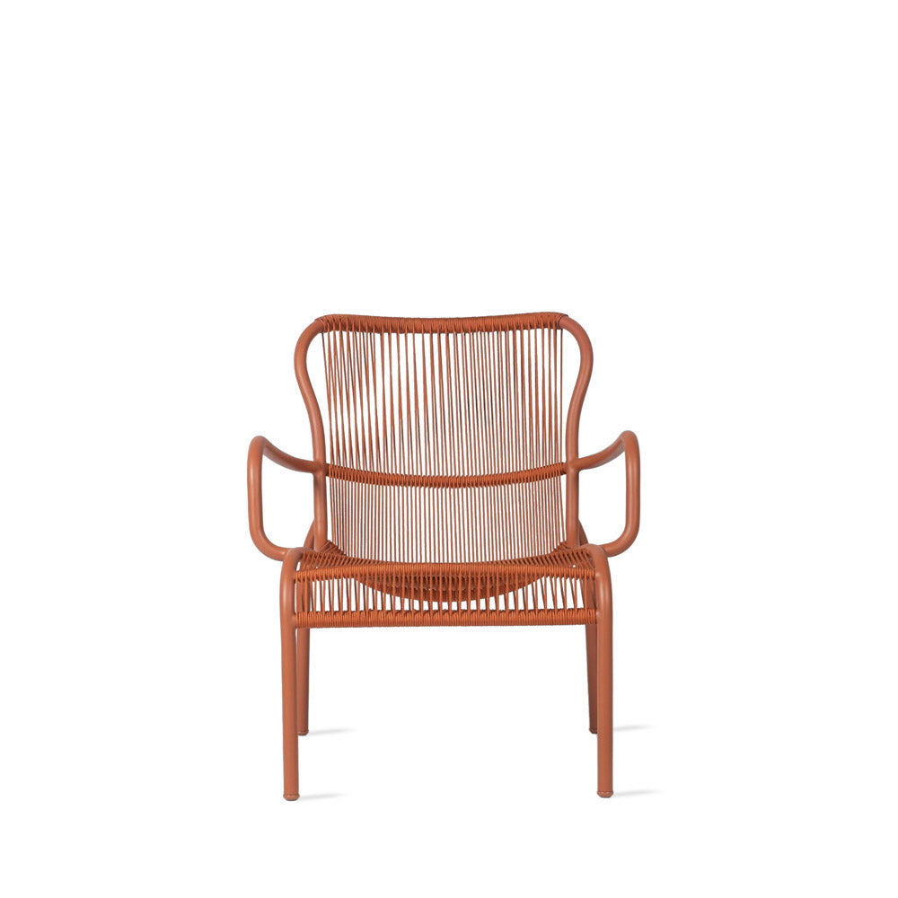 Vincent Sheppard LOOP Rope Fauteuil Lounge - Terracotta