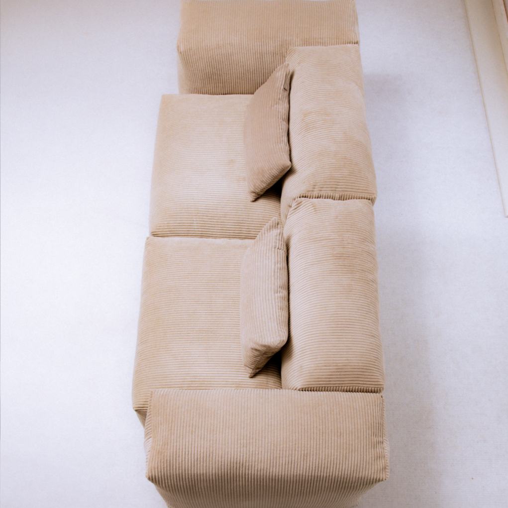 Modular sofa element Herringbone - 84x63