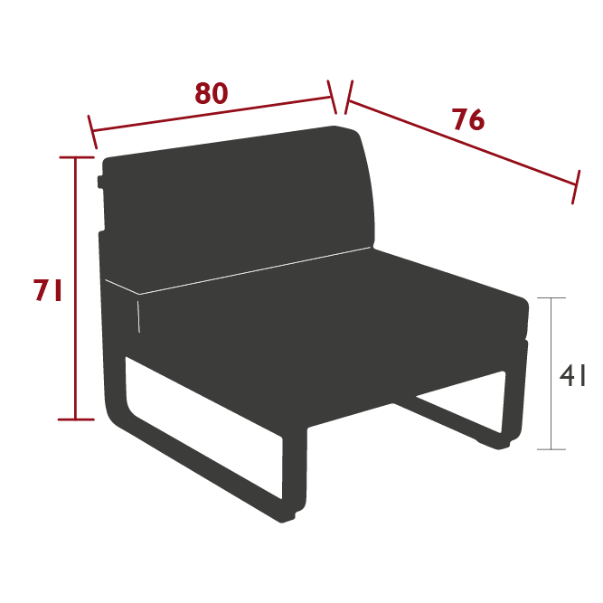 1-Sitzer Element BELLEVIE - Original Homestories