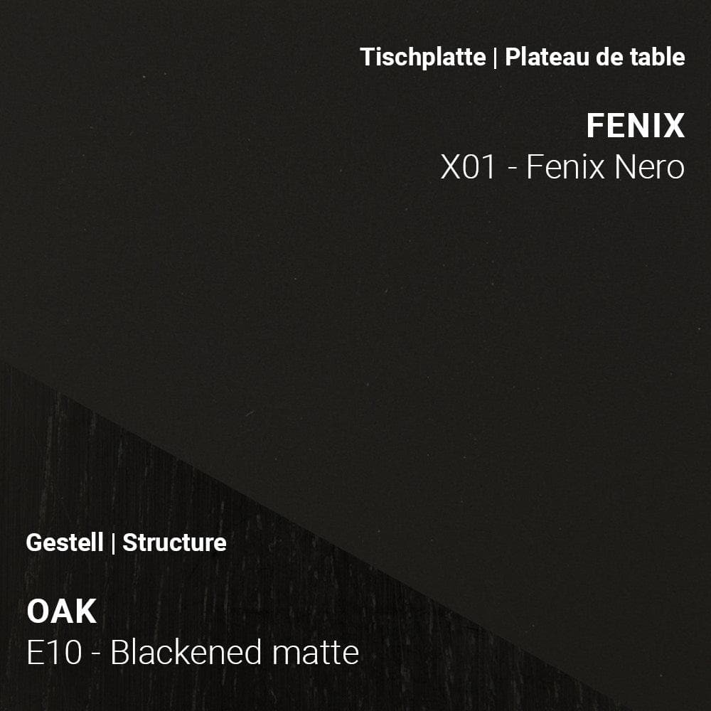 Esstisch TRAVA T2200 - Fenix & Eiche _ Mobitec _SKU T2200-E10-X01-160/160