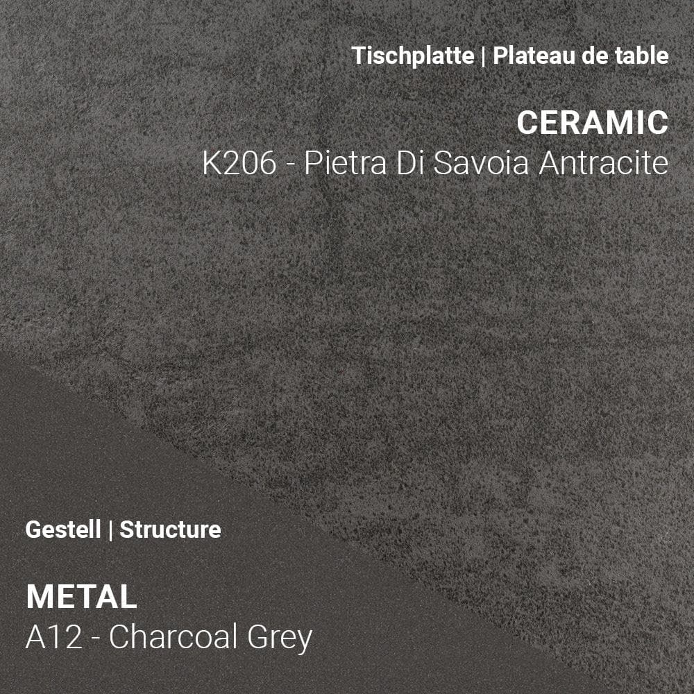 Ausziehtisch TERRA T0201 - Keramik _ Mobitec _SKU T0201-K206/A12_90x160/260
