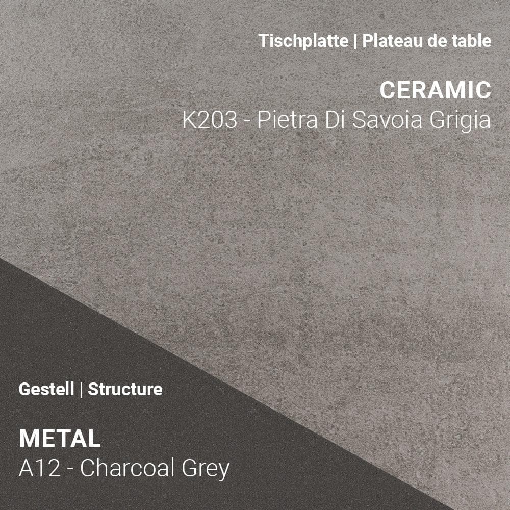 Esstisch TERRA T0100 - Keramik _ Mobitec _SKU T0100-K203/A12_90x180