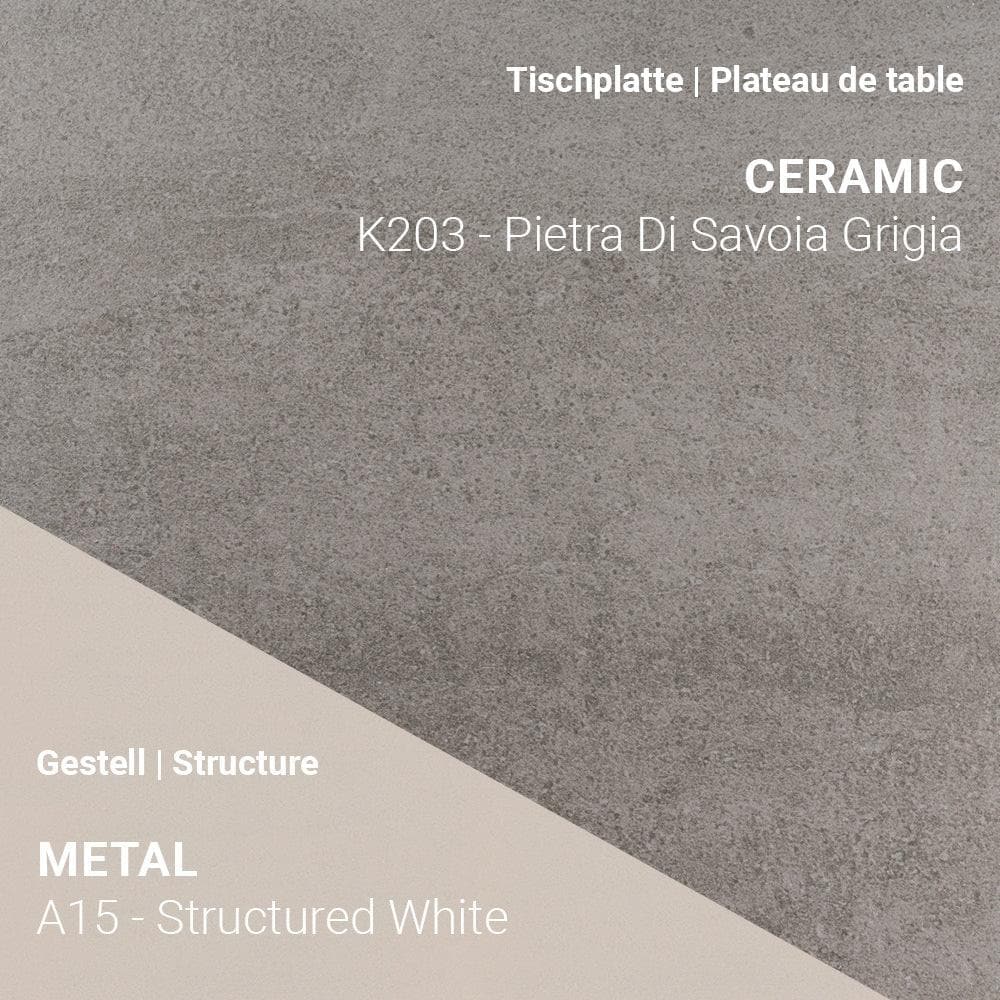 Esstisch TERRA T0100 - Keramik _ Mobitec _SKU T0100-K203/A15_100x180