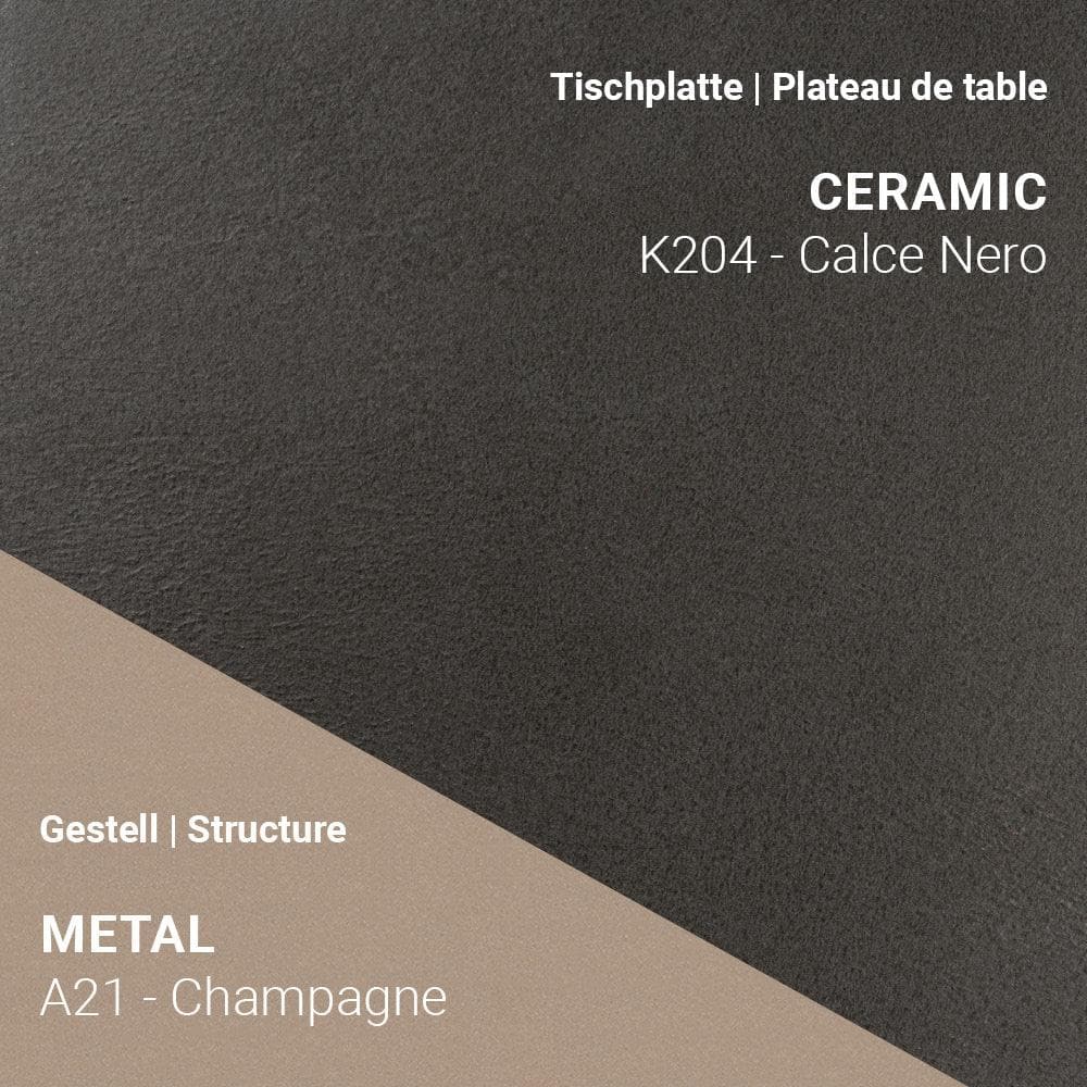 Esstisch TERRA T0100 - Keramik _ Mobitec _SKU T0100-K204/A21_90x180