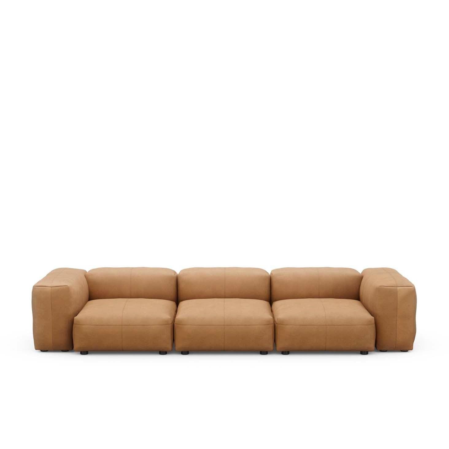 Modulares Sofa S Leder - 3-Sitzer - Original Homestories