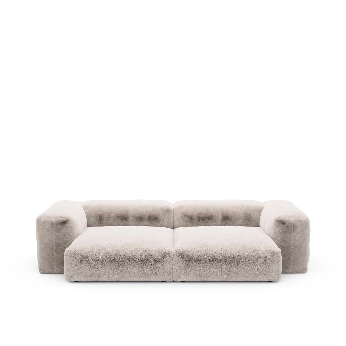 Modulares Sofa L Faux Fur - 2-Sitzer - Original Homestories
