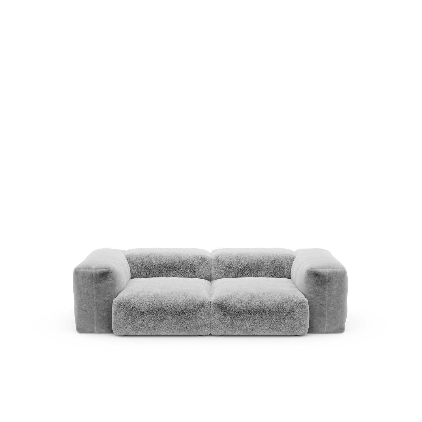 Modulares Sofa S Faux Fur - 2-Sitzer - Original Homestories